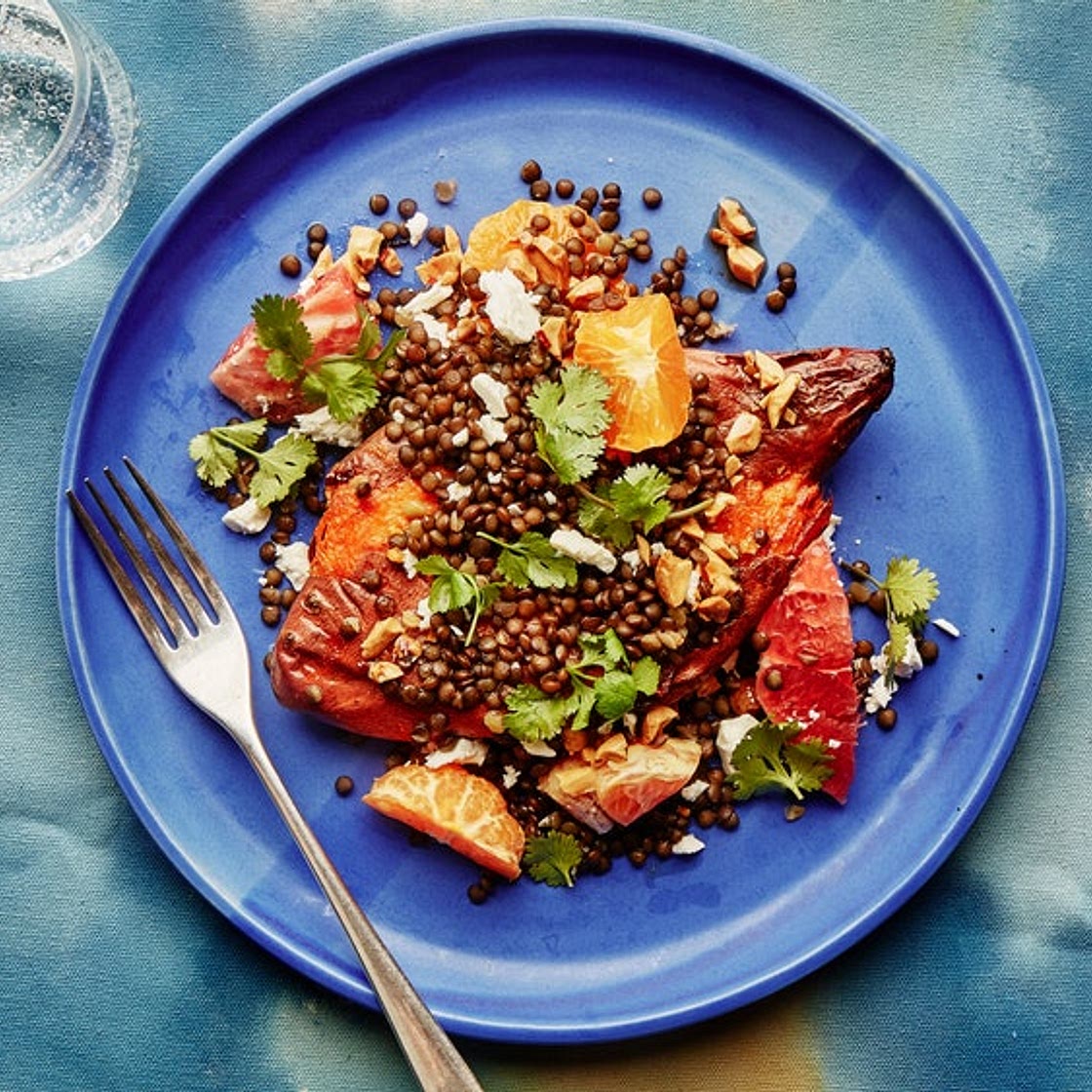 Loaded Sweet Potatoes