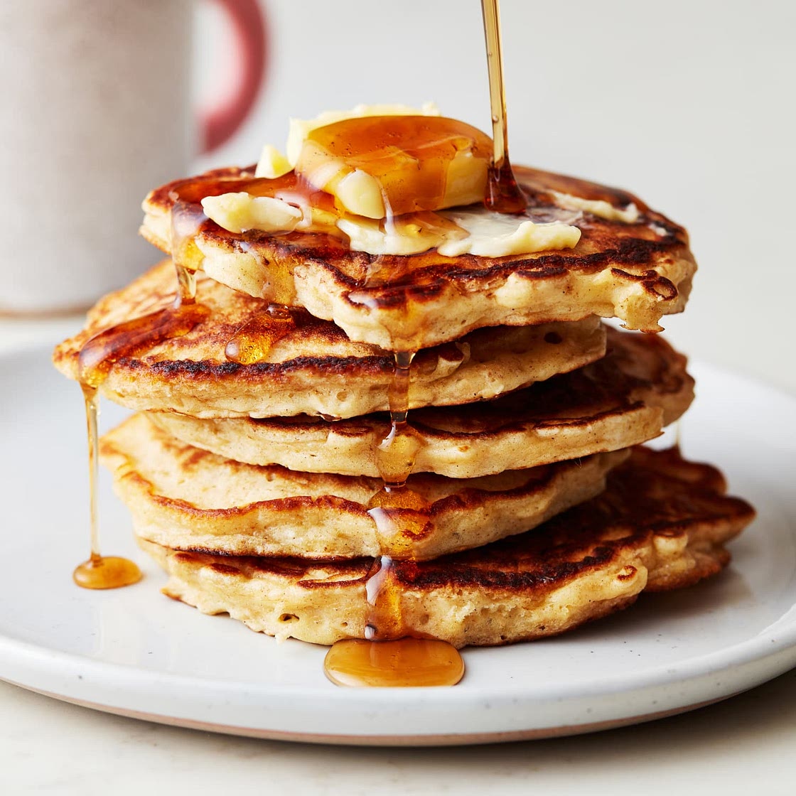 Easy Oatmeal Pancakes