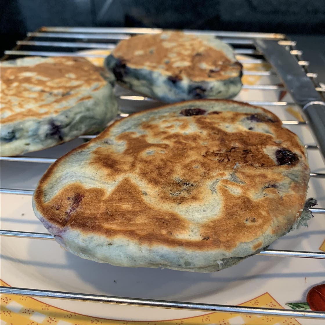 Todd's Famous Blueberry Pancakes