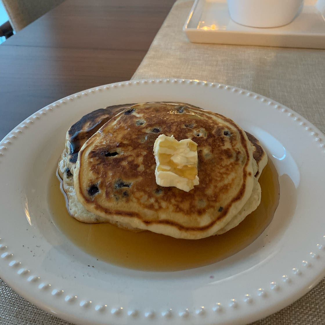 Todd's Famous Blueberry Pancakes