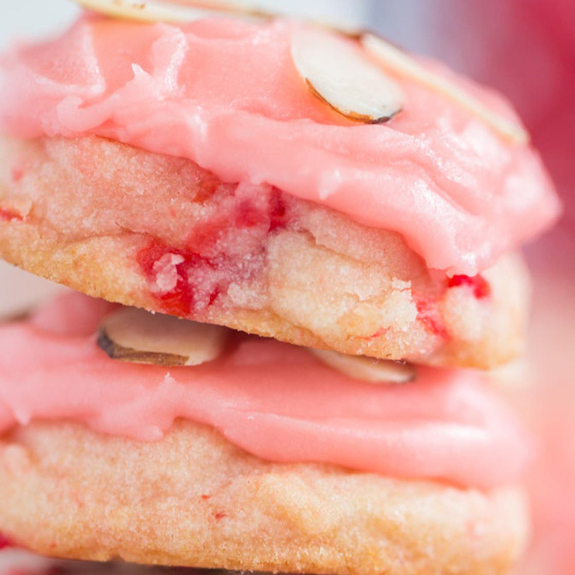 Cherry Almond Amish Sugar Cookies