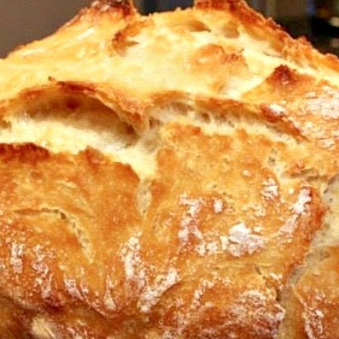 Easy, No-Knead Dutch Oven Crusty Bread