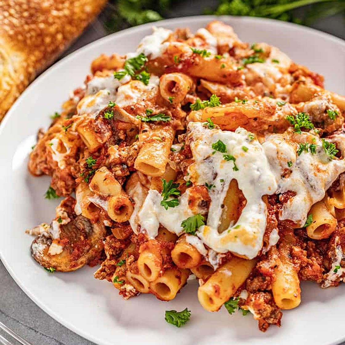 Best Baked Ziti Ever
