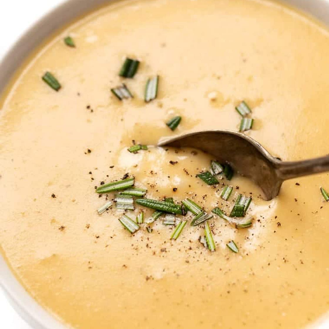 Vegan Potato Leek Soup