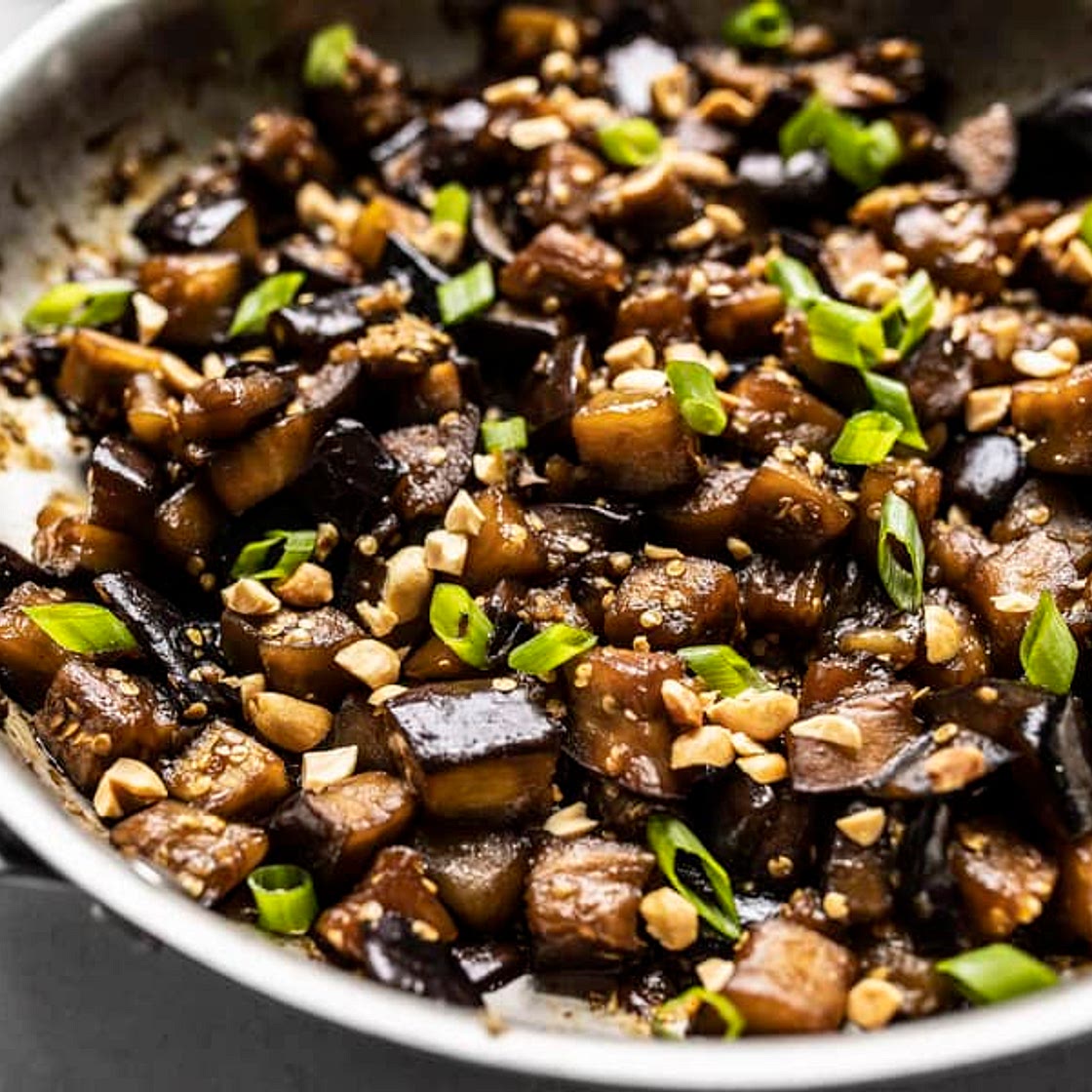 Soy Glazed Eggplant