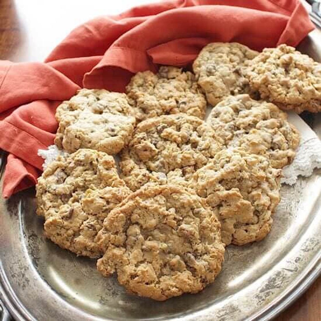 Cowboy Cookies (Texas Governor's Mansion Cookies) - Half Batch Recipe