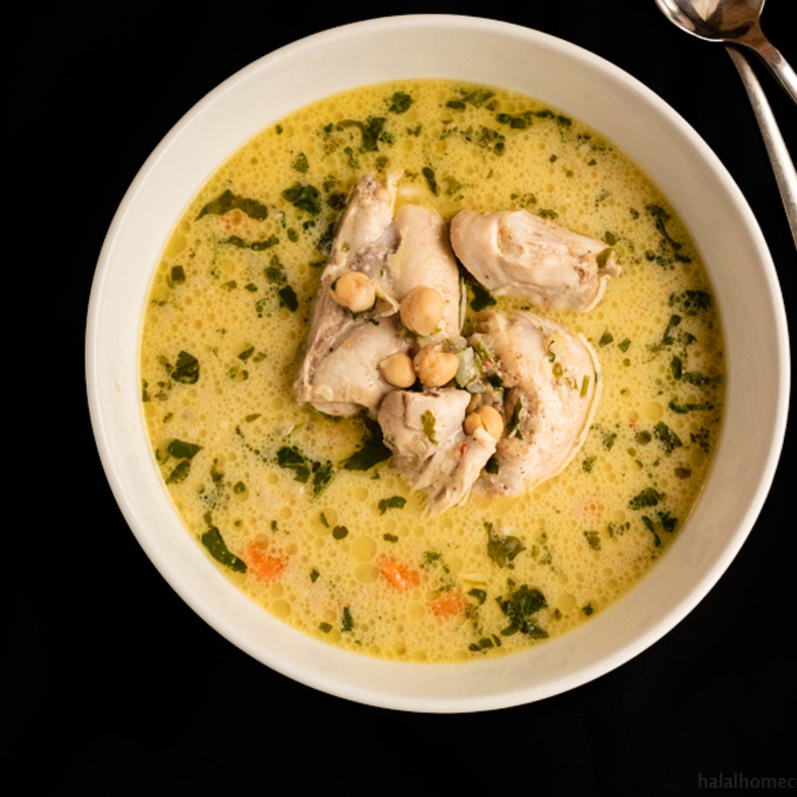 Chorba Bayda – Algerian White Chicken Soup