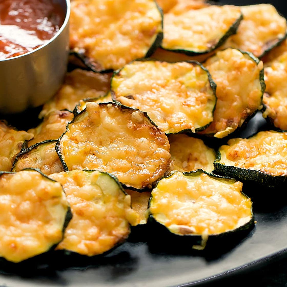 Parmesan Zucchini Crisps AF