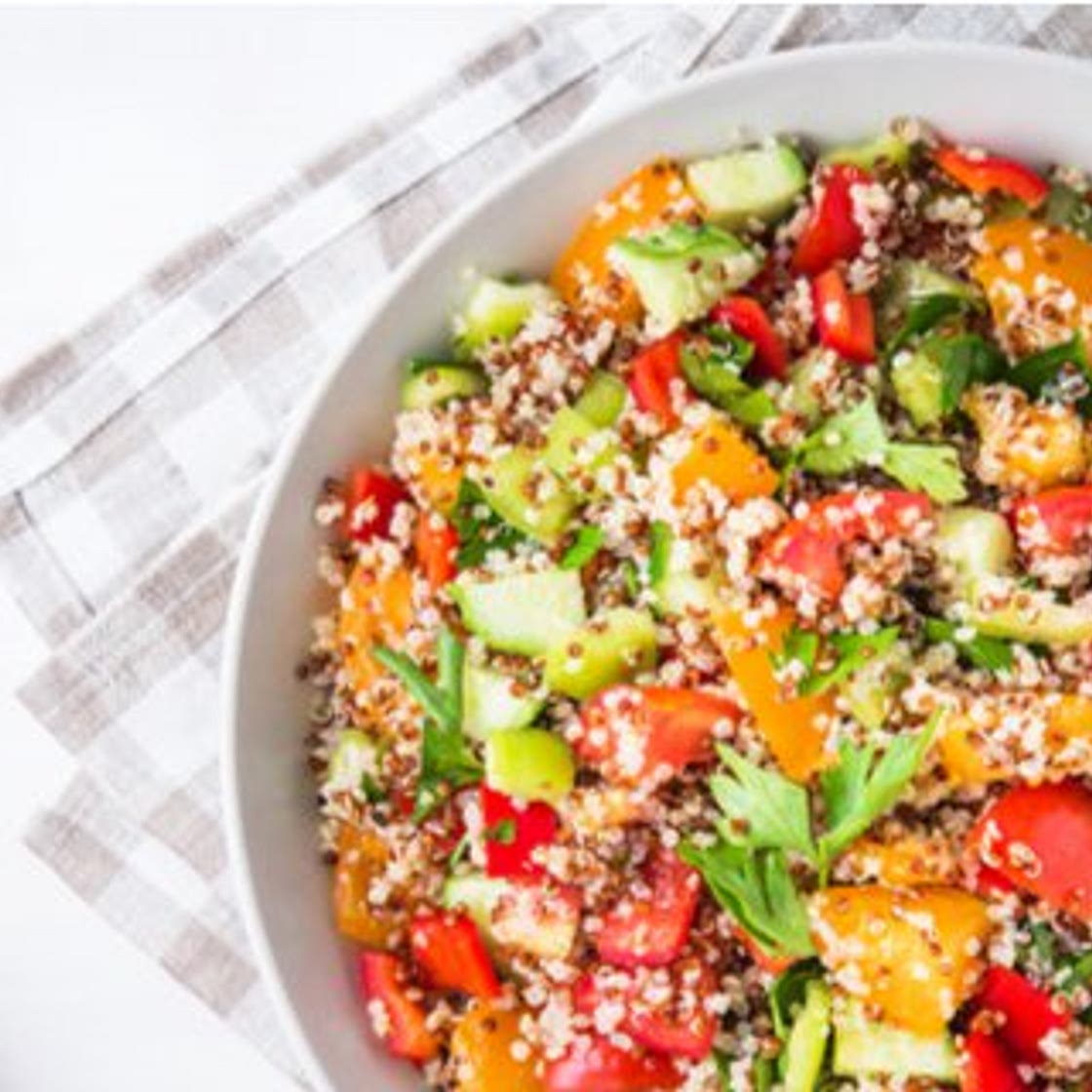 Asian Inspired Quinoa Salad