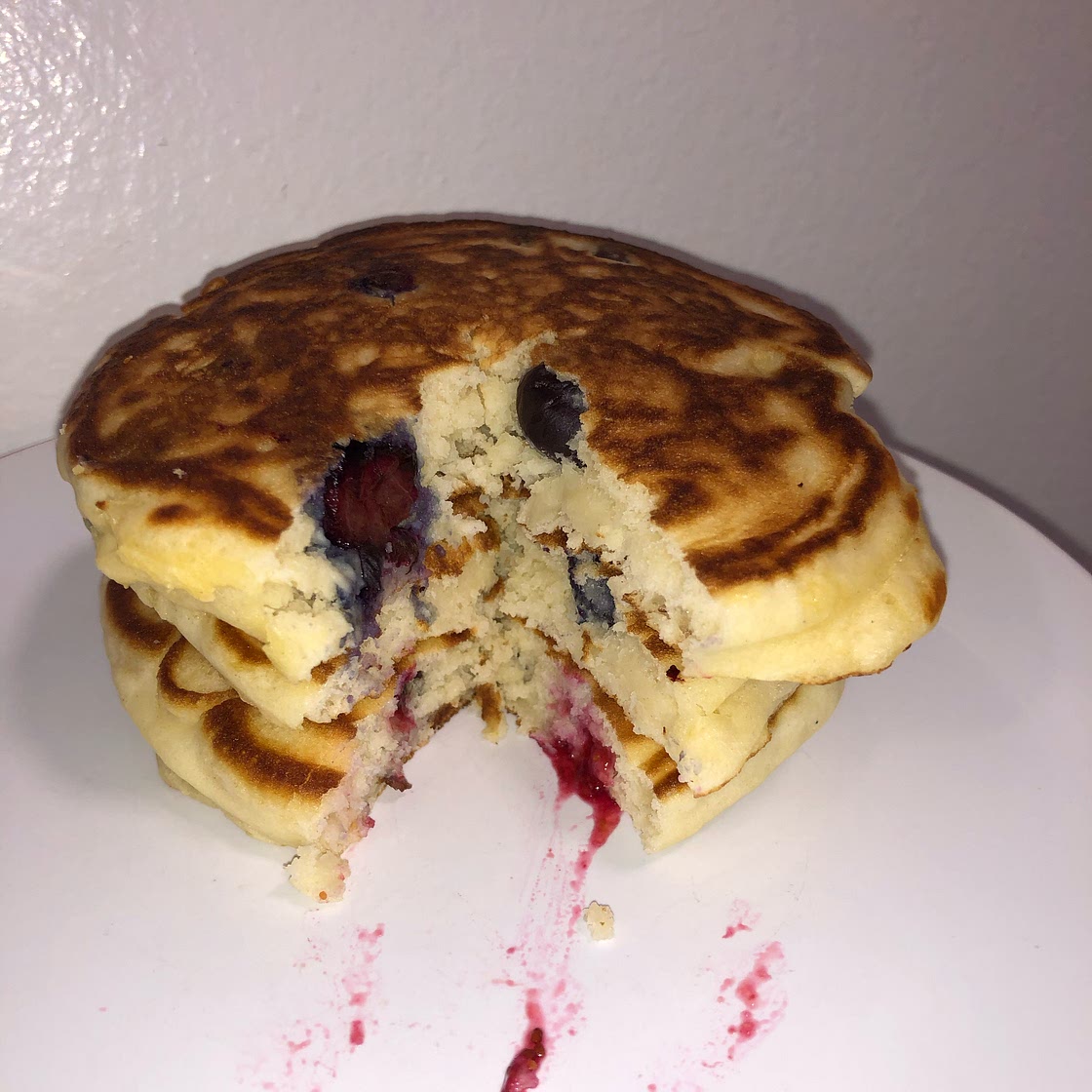 Todd's Famous Blueberry Pancakes