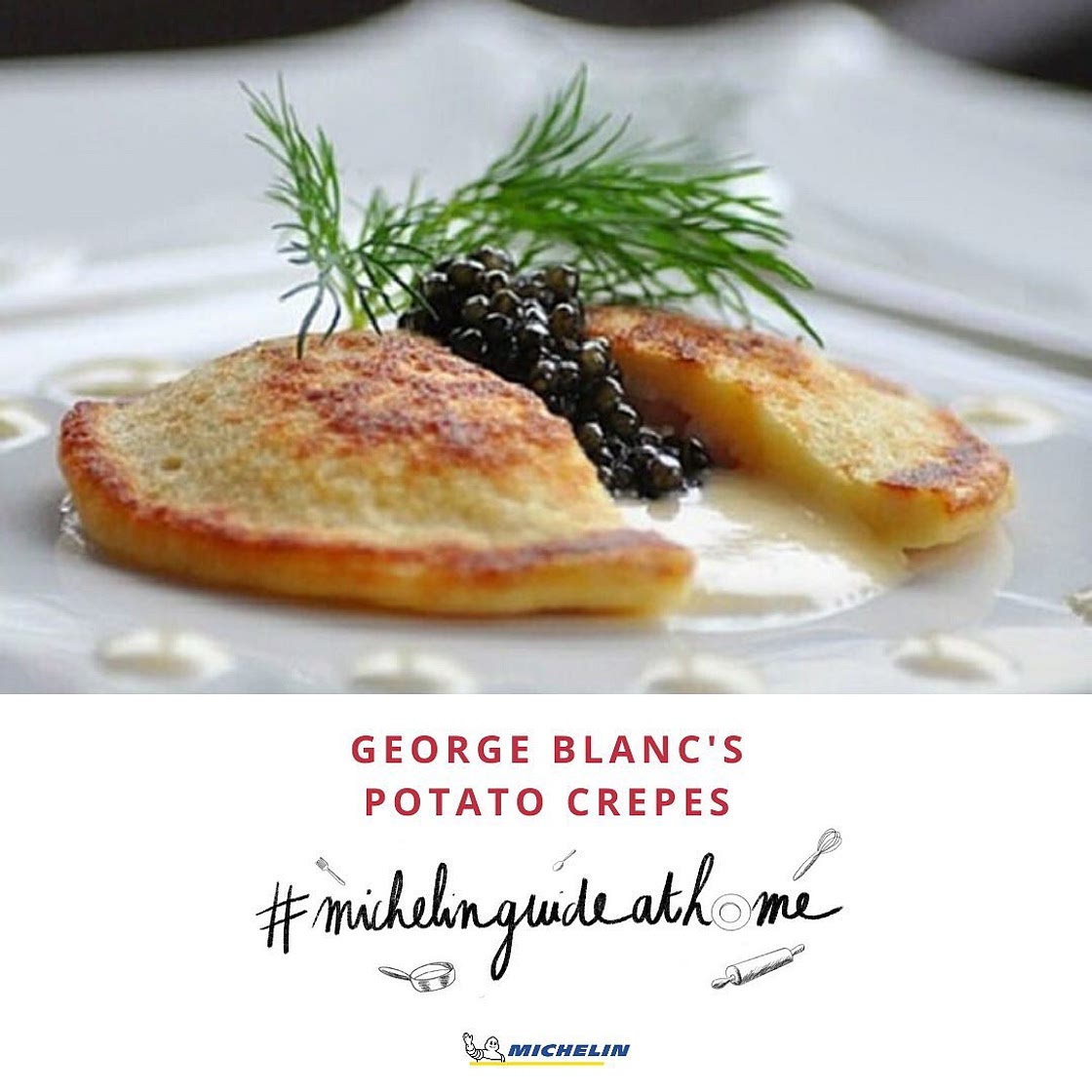 George Blanc's Potato Crepes
