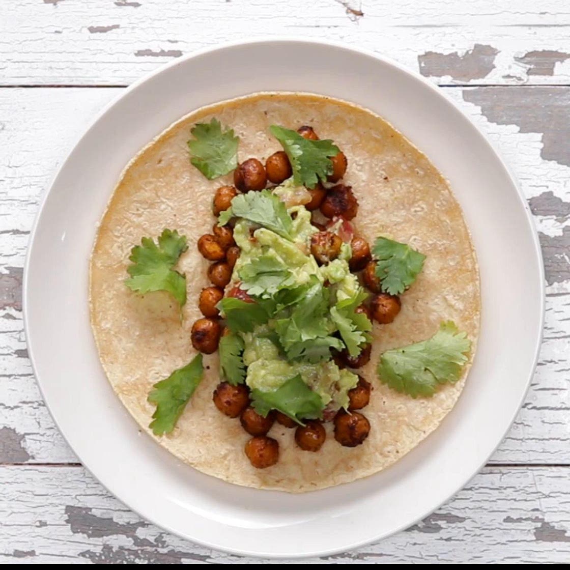 Chipotle Chickpea Tacos Recipe by Tasty