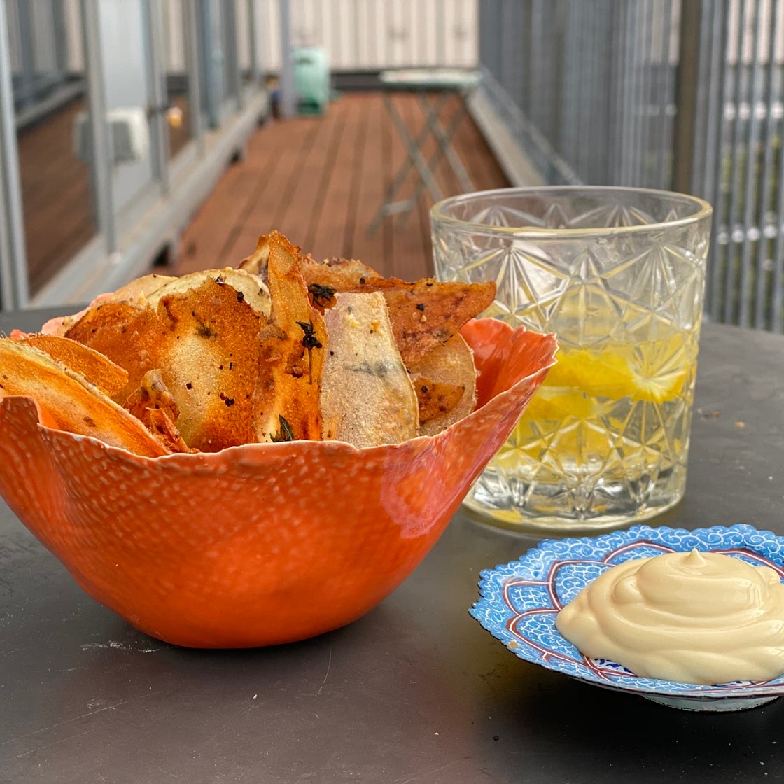 Home made Potato Chips