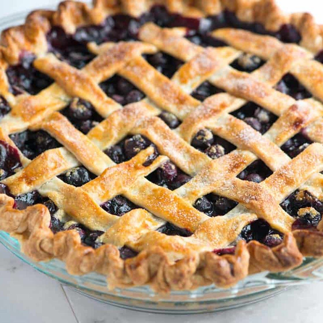 Easy Homemade Blueberry Pie