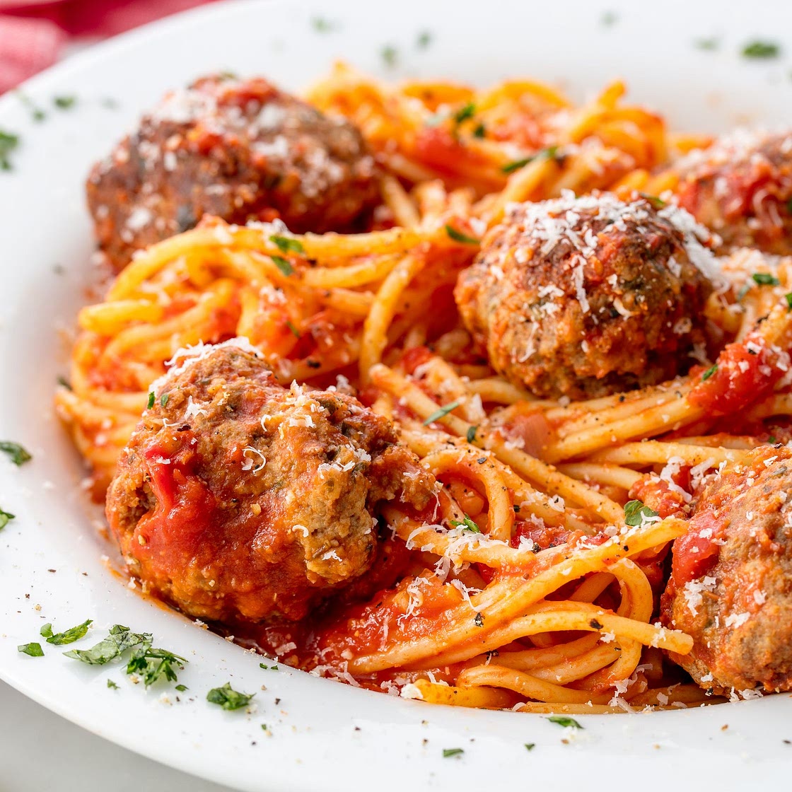 Spaghetti and Meatballs