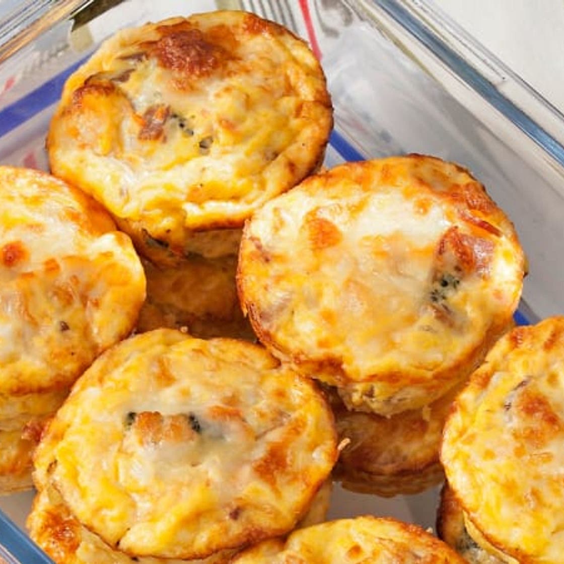 Broccoli and Bacon Tarts