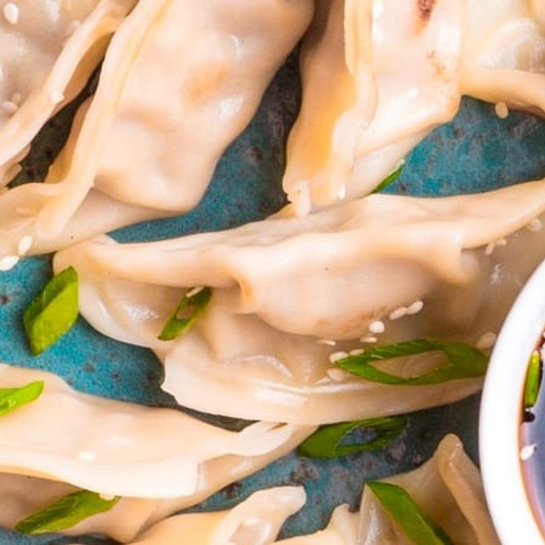 Pork and prawn dumplings