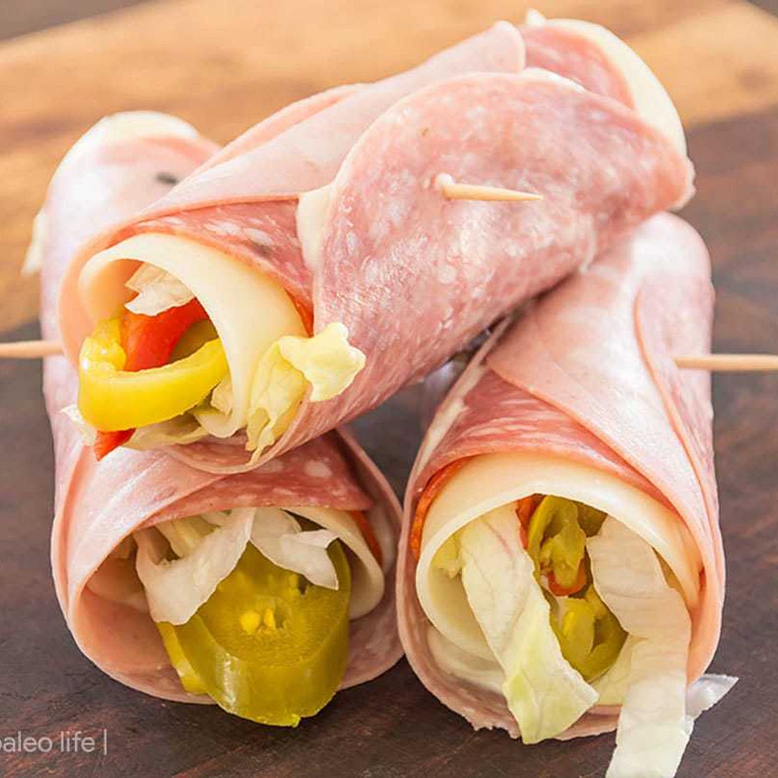 Italian Sub Roll-Up {grain-free}