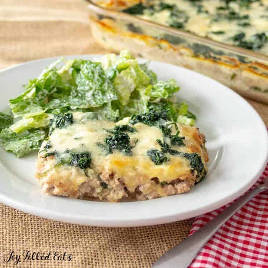 White Keto Lasagna