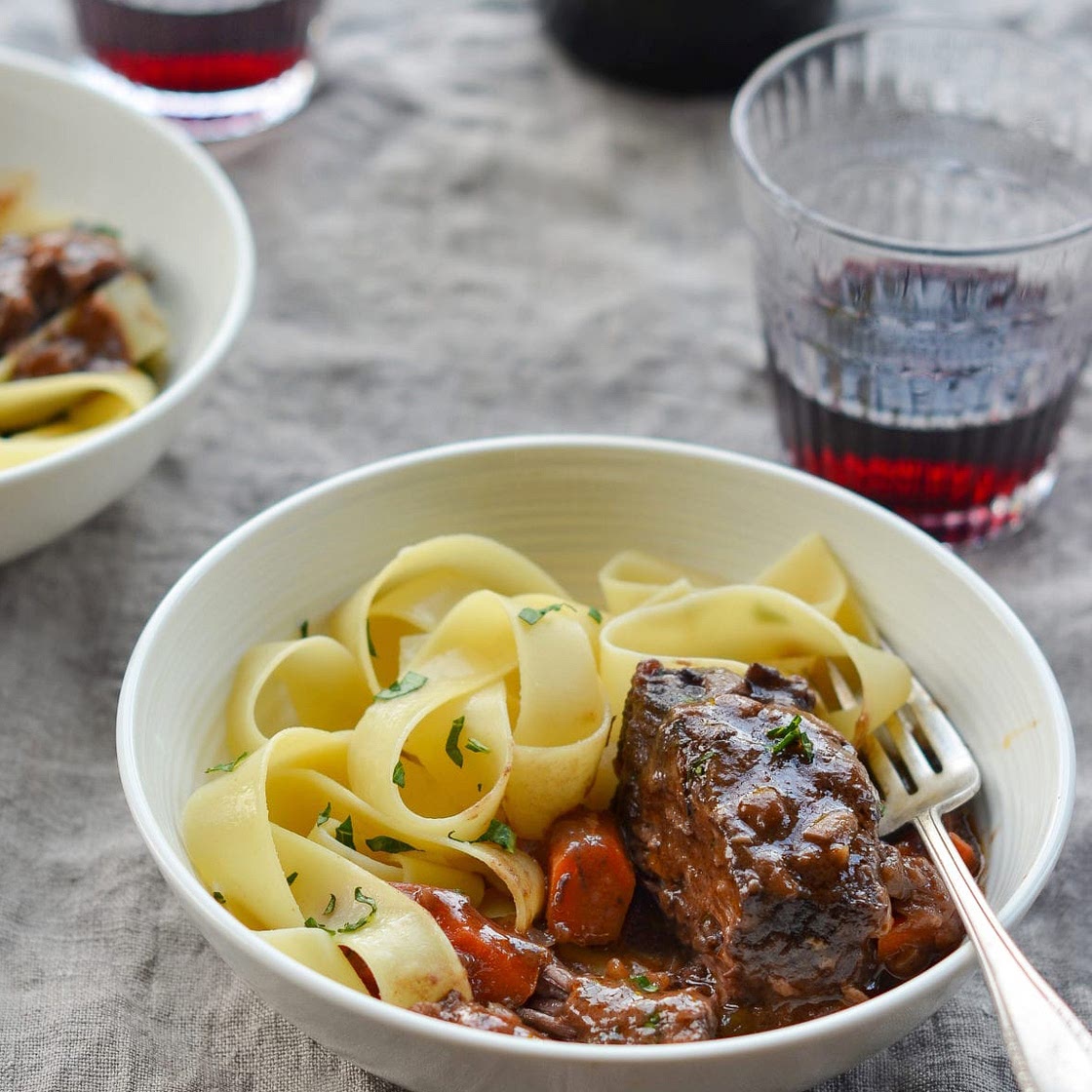 Red Wine Braised Short Ribs