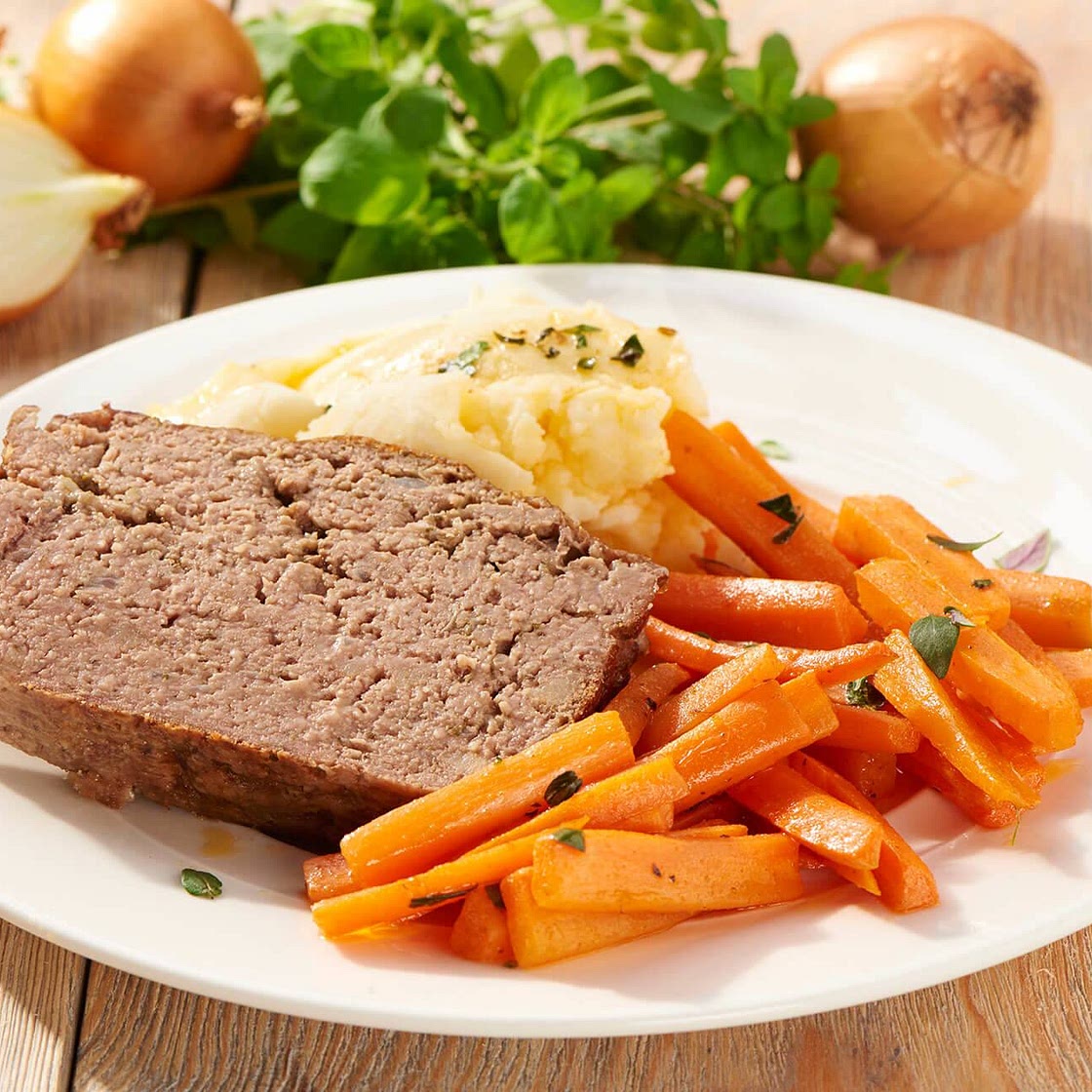 Klassischer Hackbraten