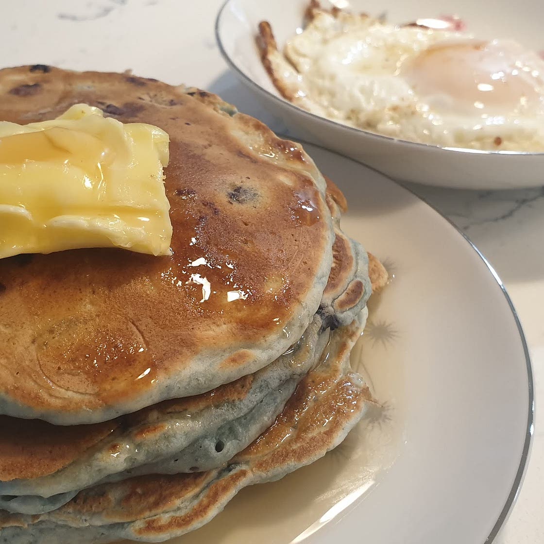 Todd's Famous Blueberry Pancakes
