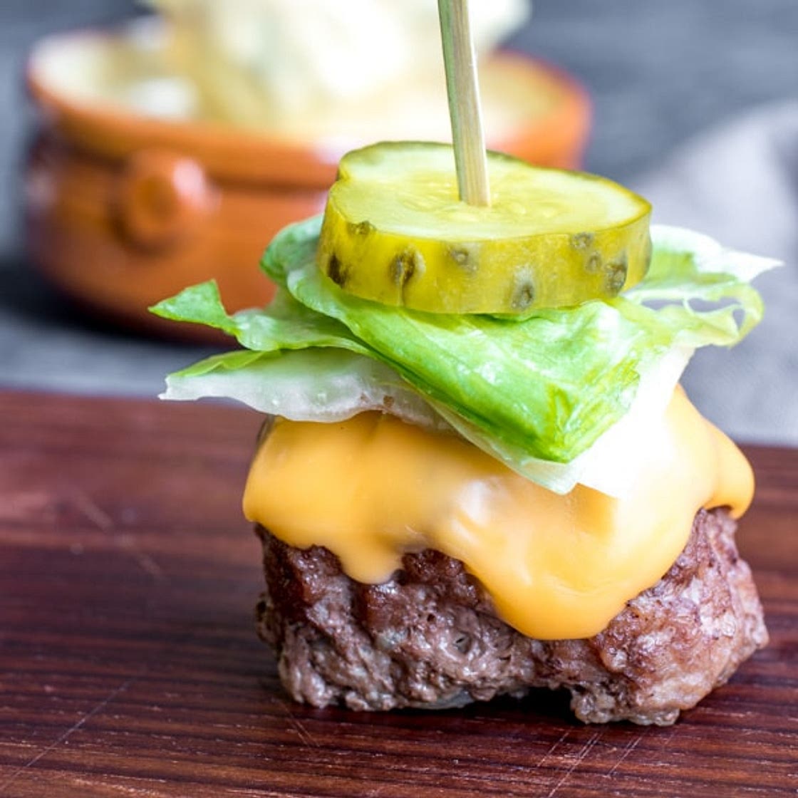 Keto Big Mac Bites