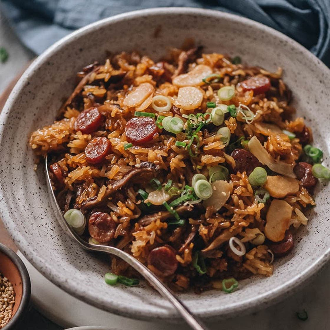 Instant Pot Chinese Sausage Rice