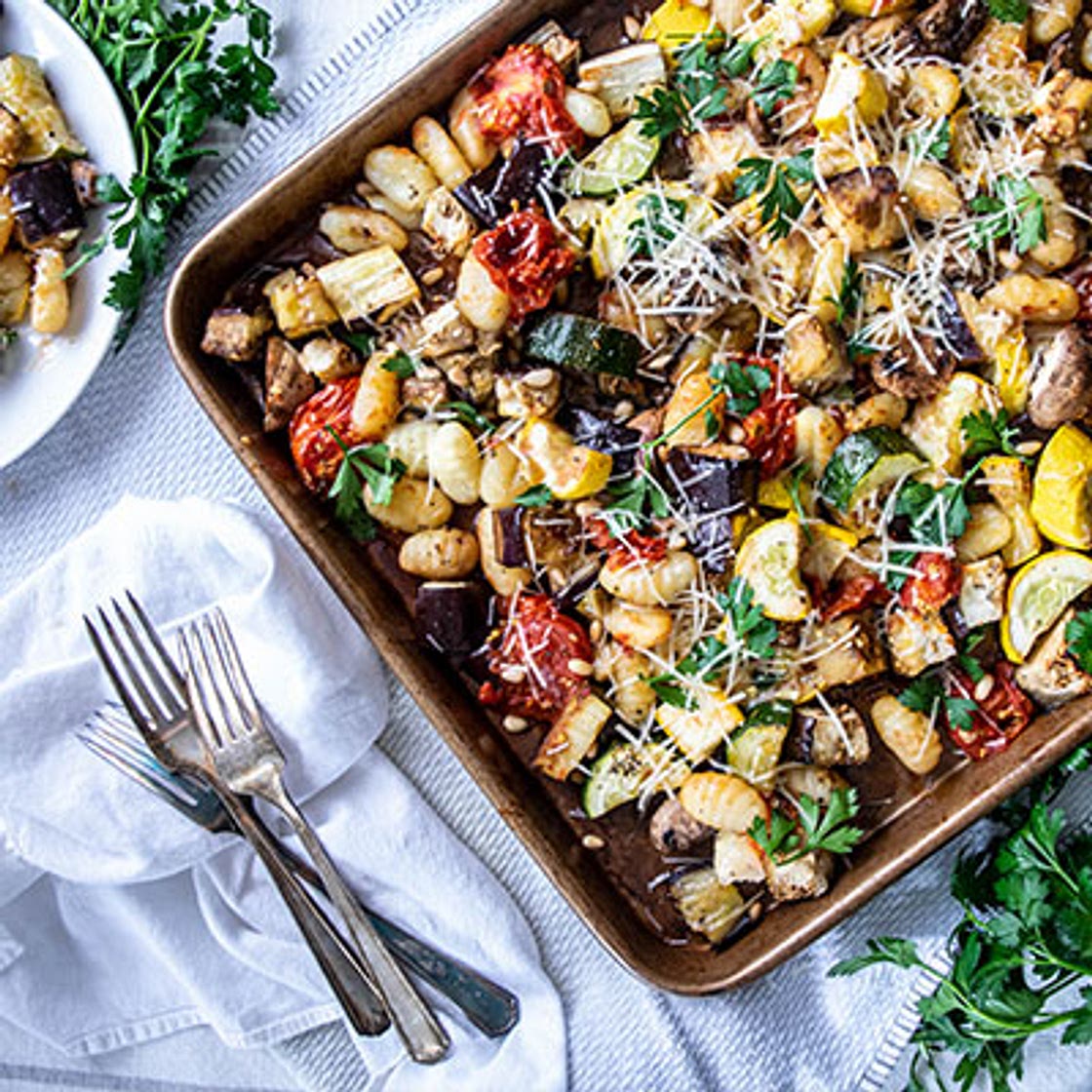 Easy Gnocchi with Roasted Vegetables