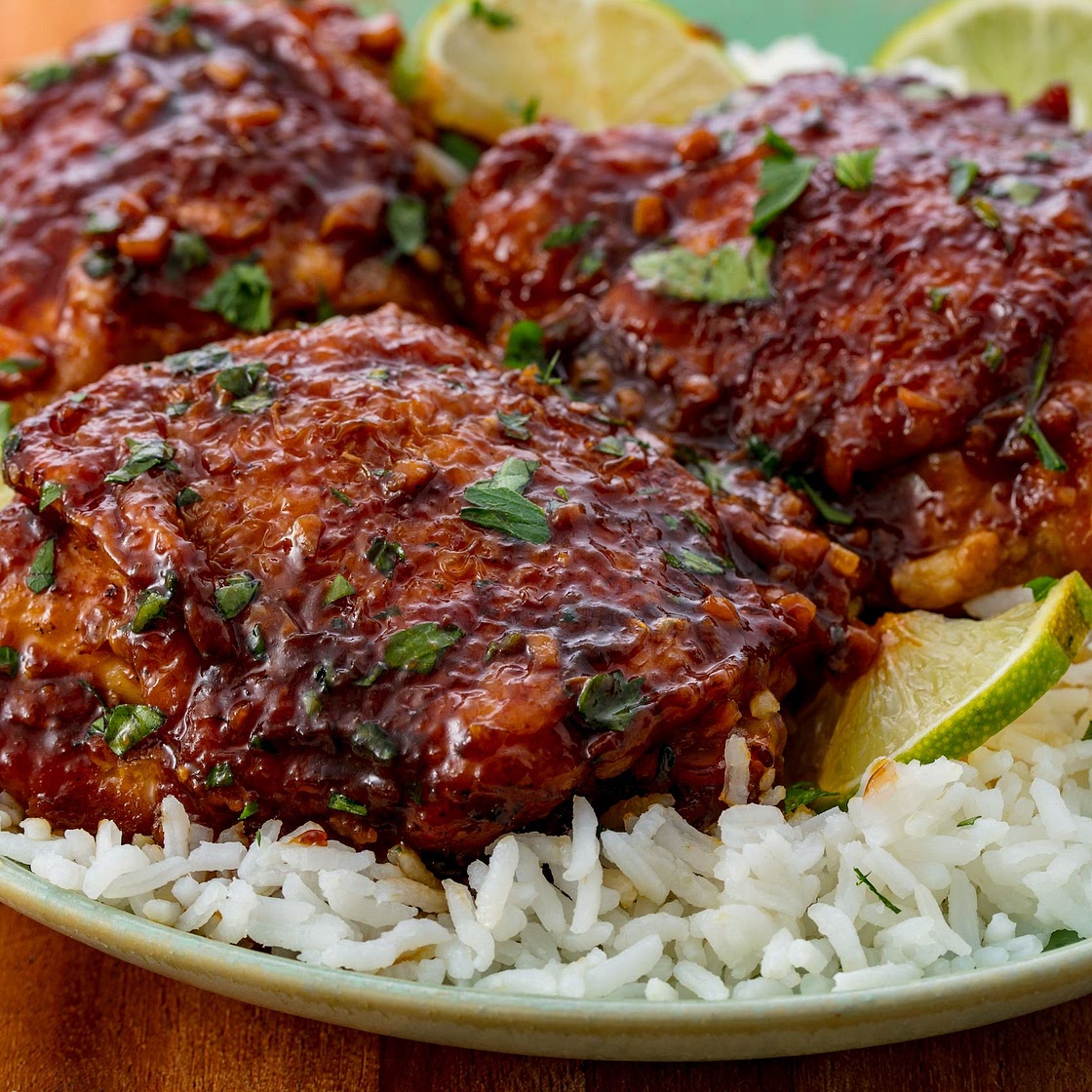Slow-Cooker Chicken Thighs