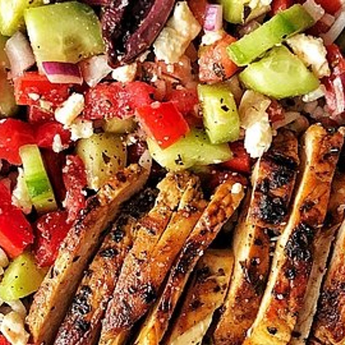Greek Chicken Bowls