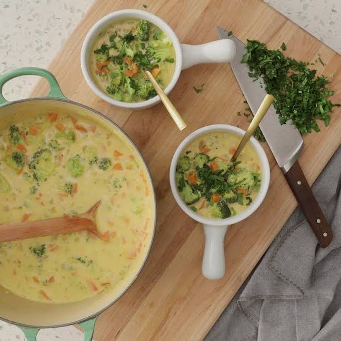 Best-Ever Broccoli Cheese Soup Recipe | Yummly