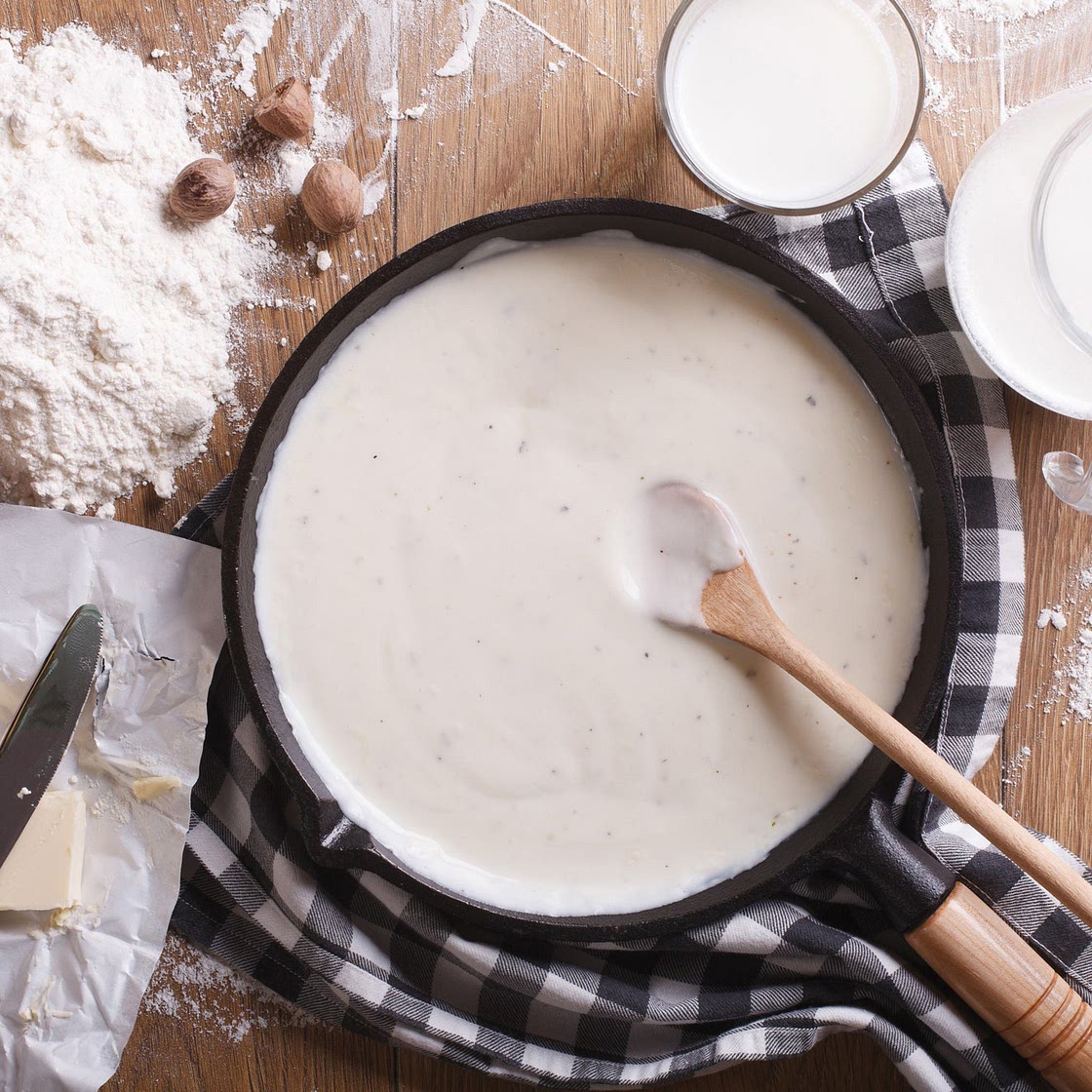 White Sauce or Bechamel Sauce