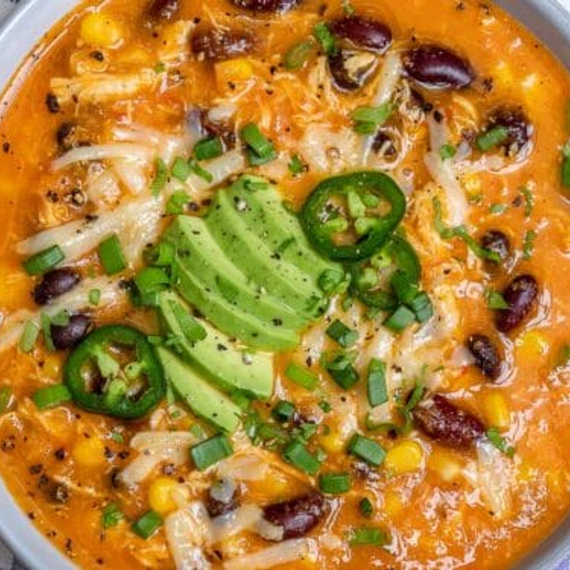Creamy Chicken Enchilada Soup