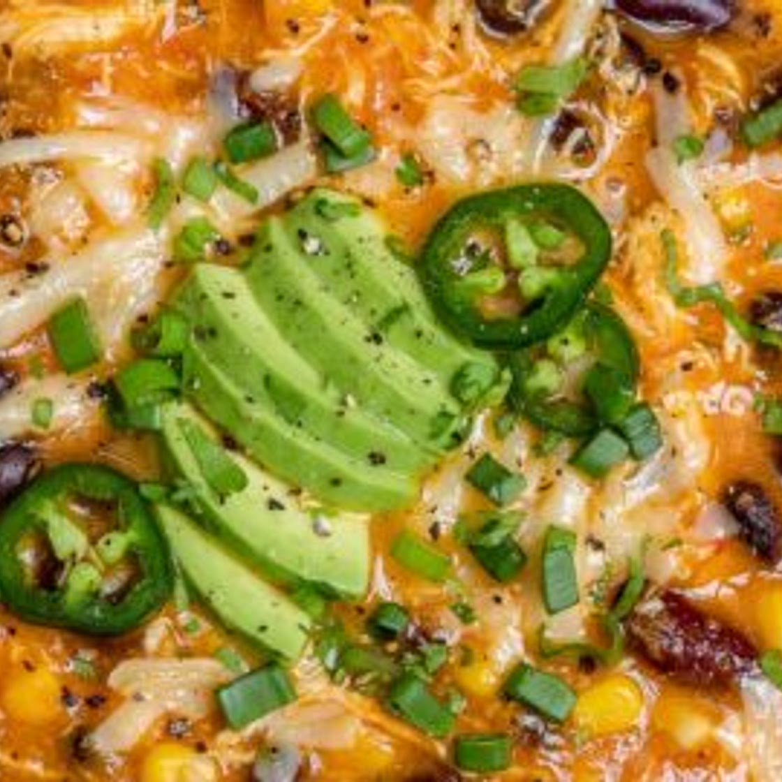 Creamy Chicken Enchilada Soup