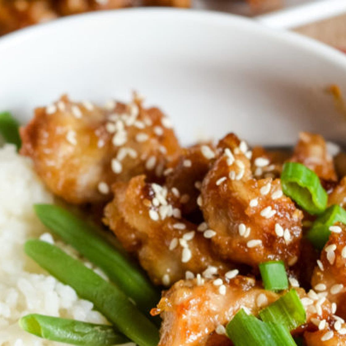 Air Fryer Sesame Chicken
