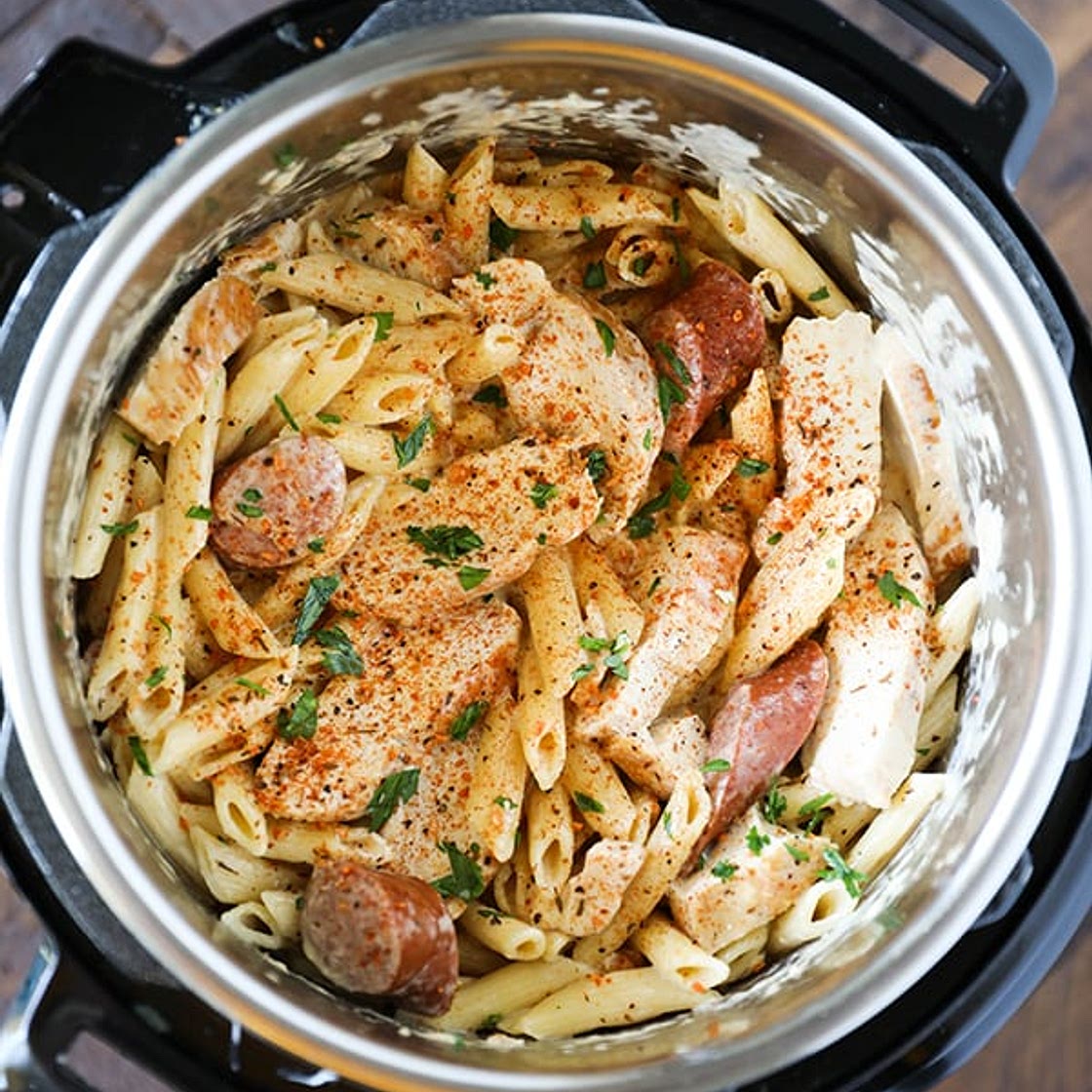 Instant pot alfredo chicken pasta best sale