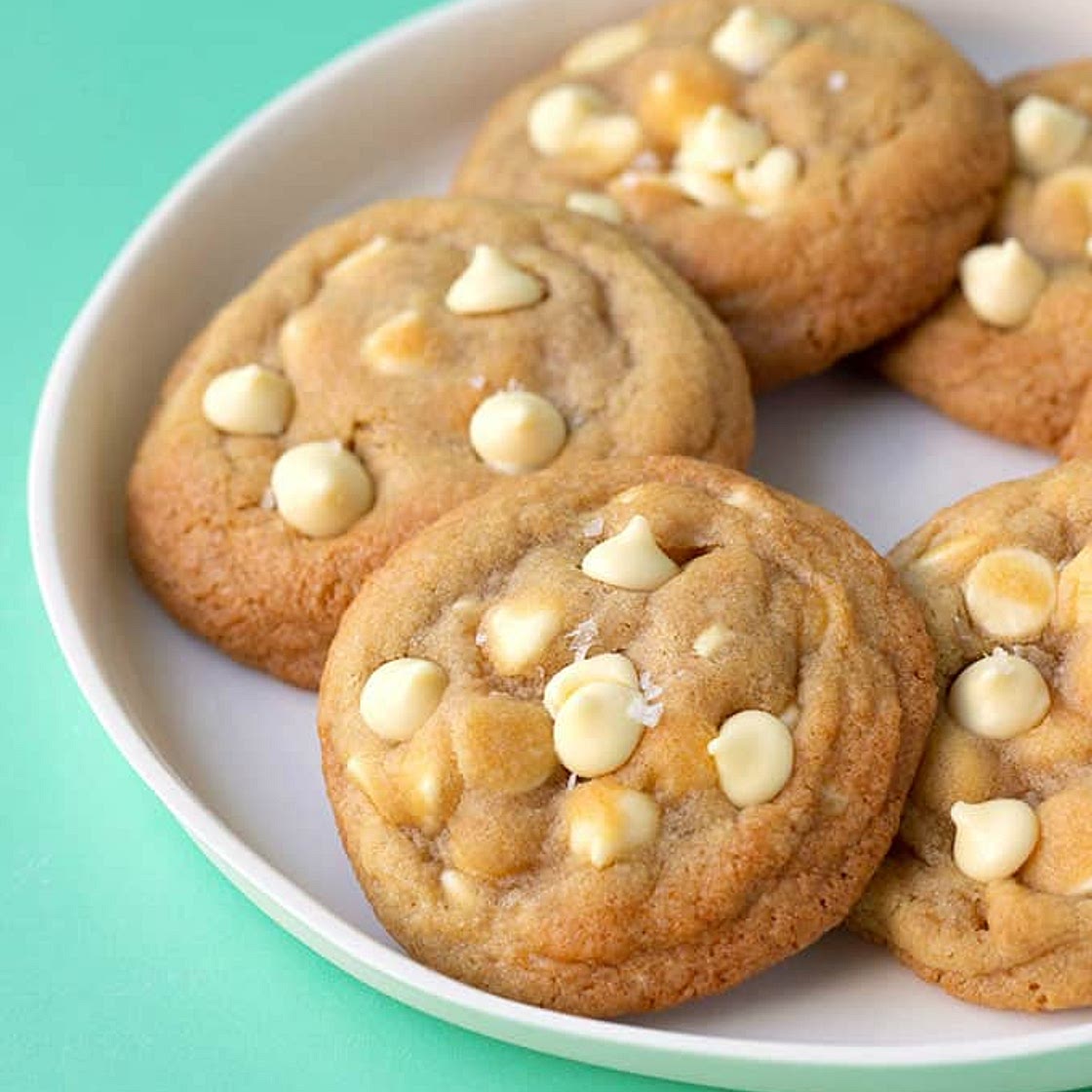 White Chocolate Chip Cookies