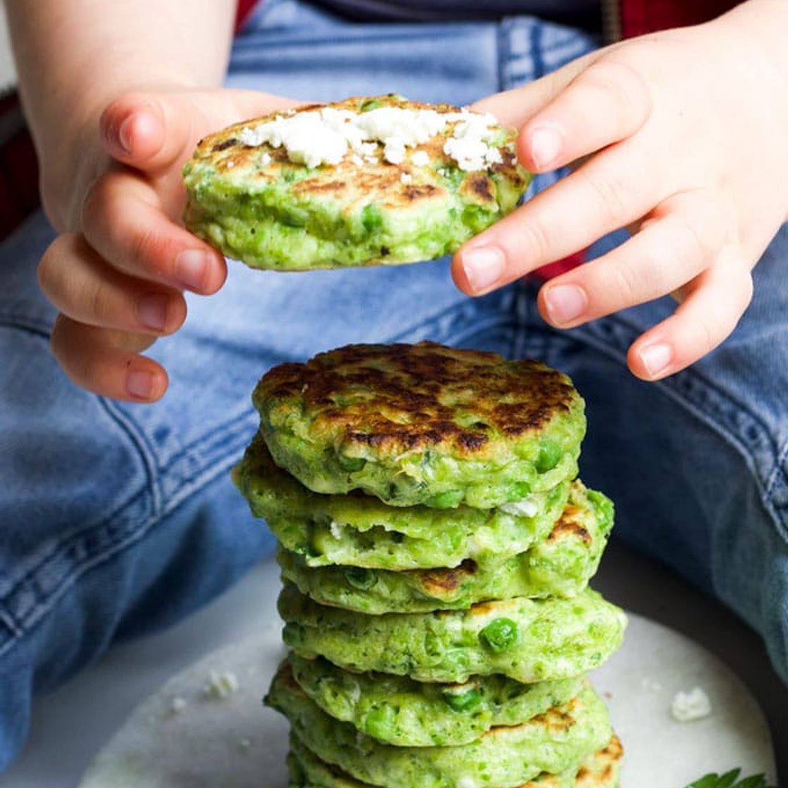 Pea Fritters