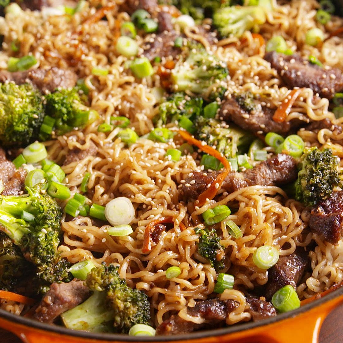 Mongolian Beef Ramen