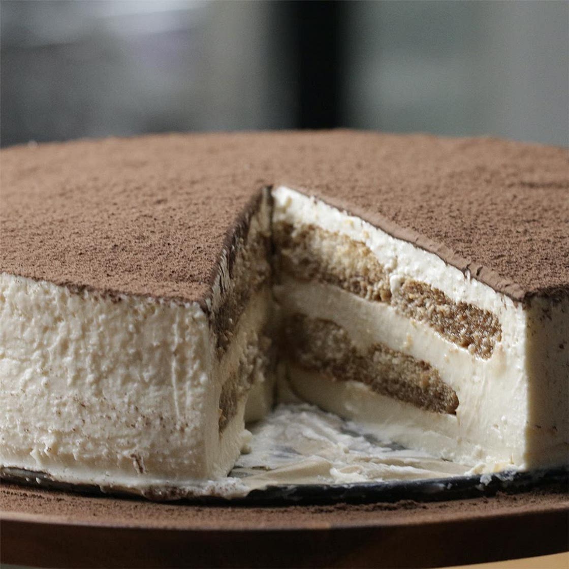 Tiramisu Cheesecake Recipe by Tasty