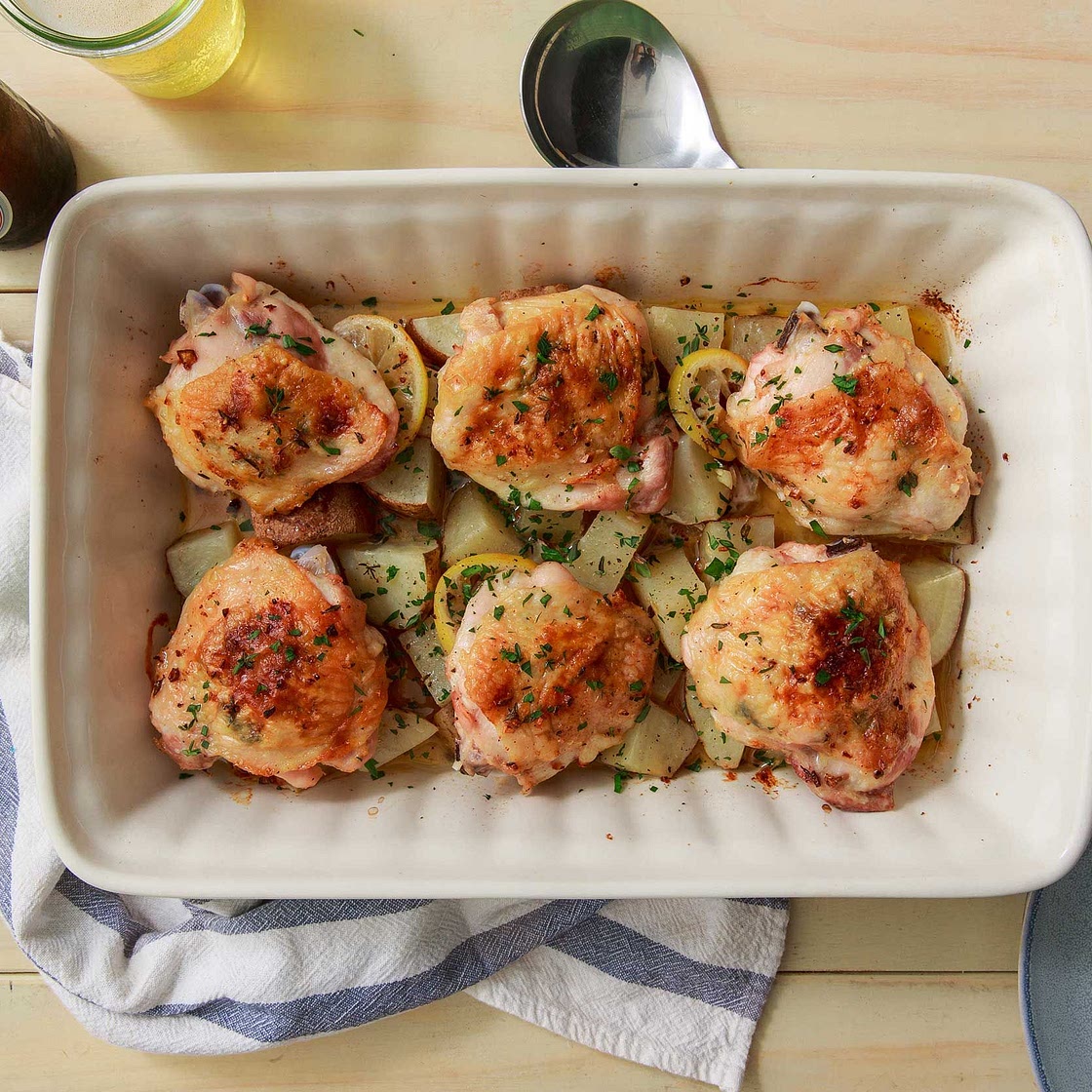 Baked Chicken Thighs