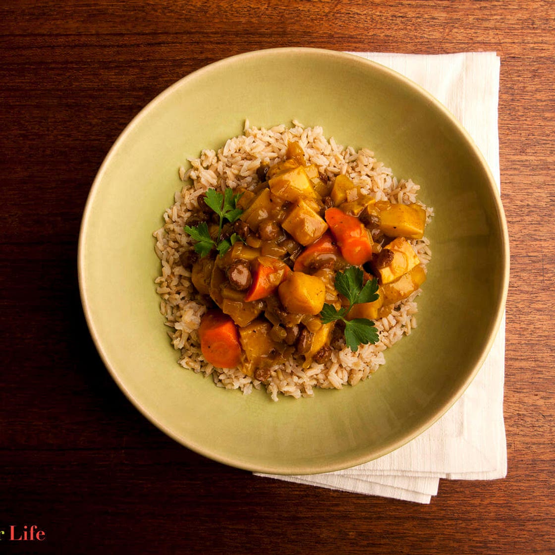 Cat's Chicken Apple Curry