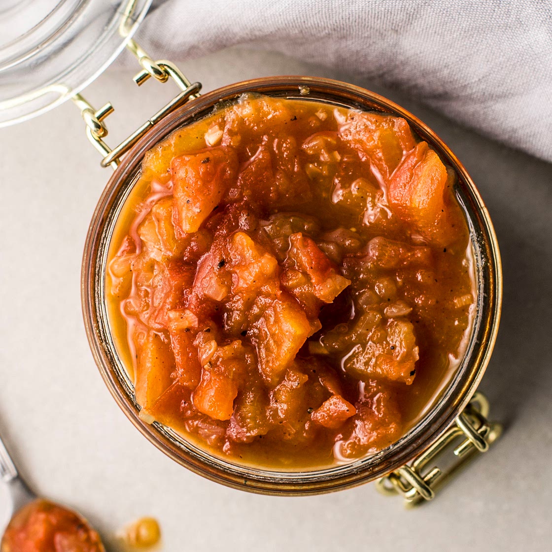 Quick Fresh Tomato Chutney