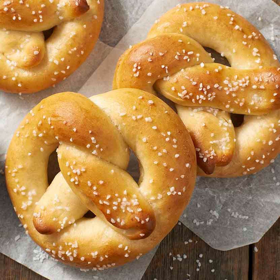 Sourdough Pretzels