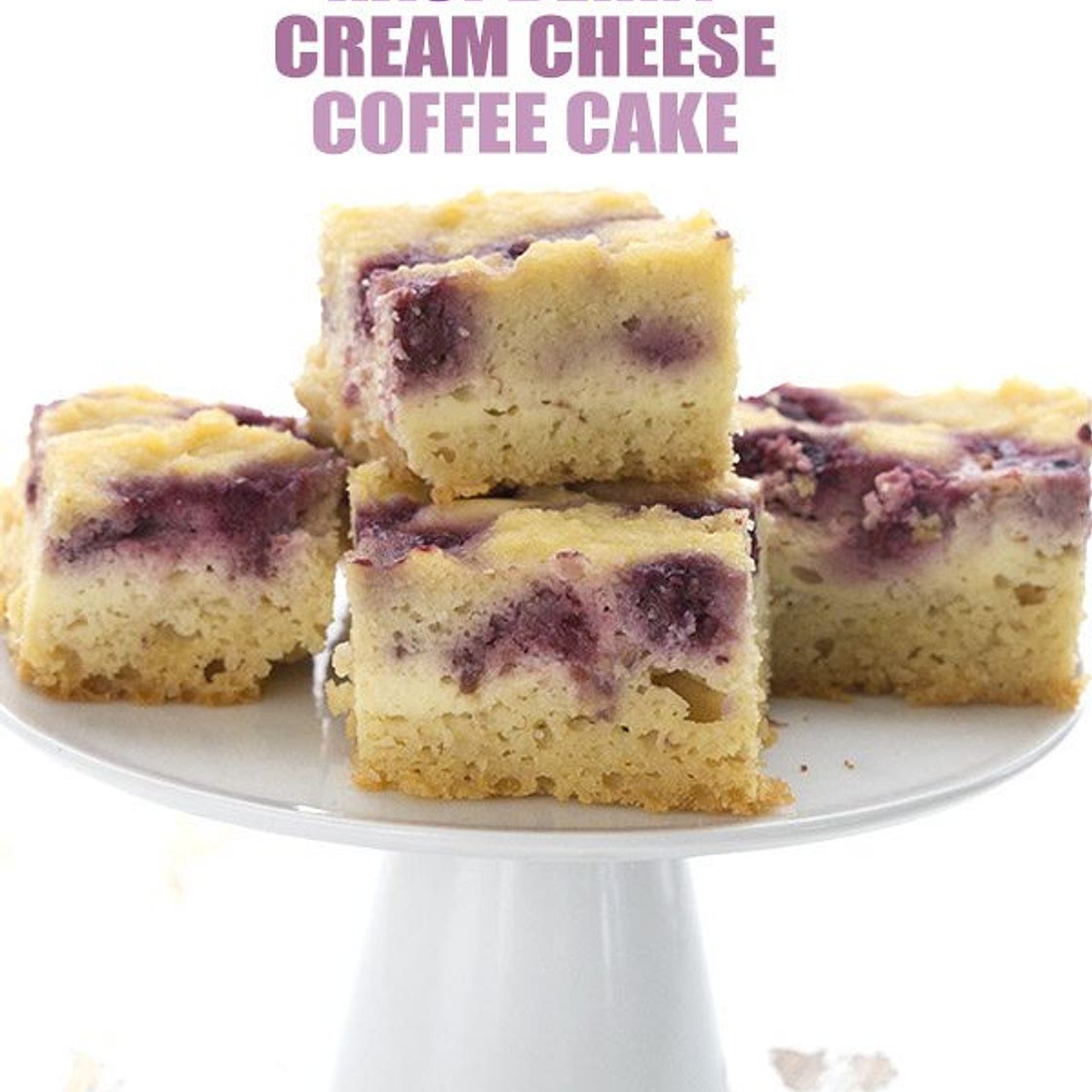 Slow Cooker Raspberry Cream Cheese Coffee Cake
