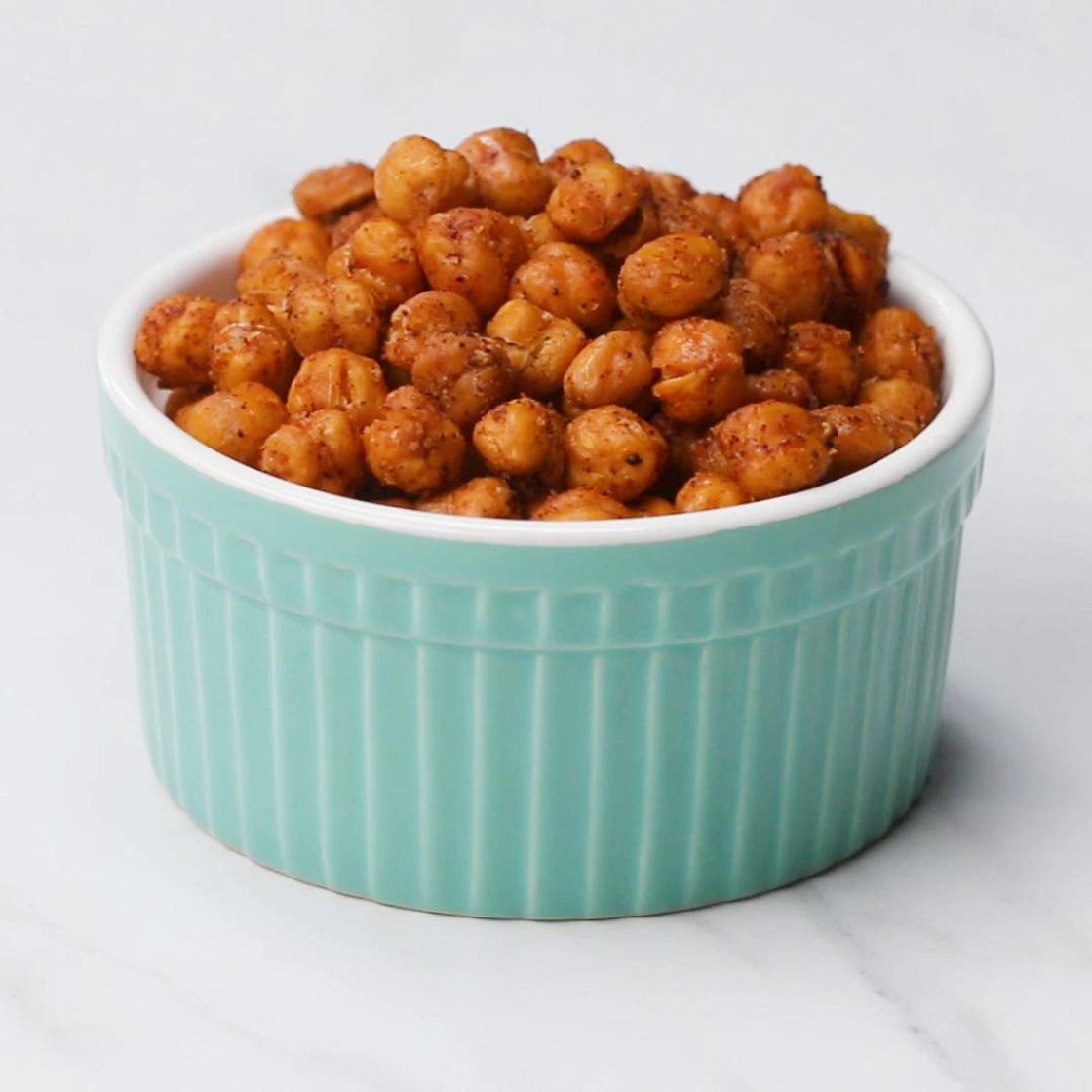 Crunchy Chili Chickpeas Recipe by Tasty