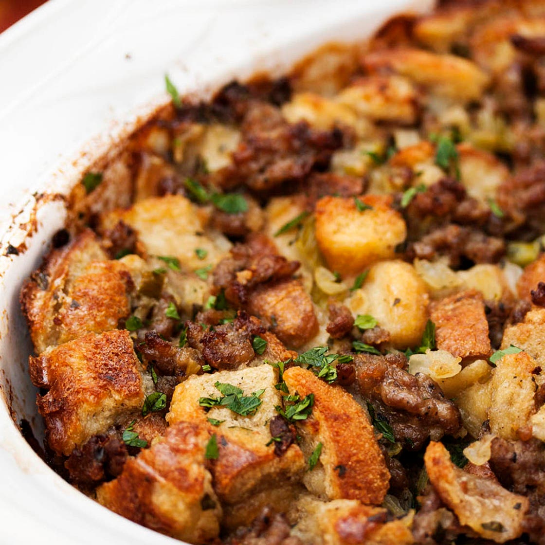 Nana's Sausage Stuffing