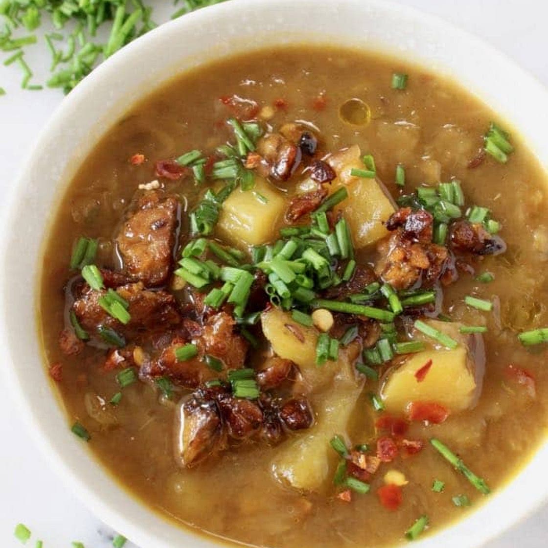 Cabbage Potato Soup