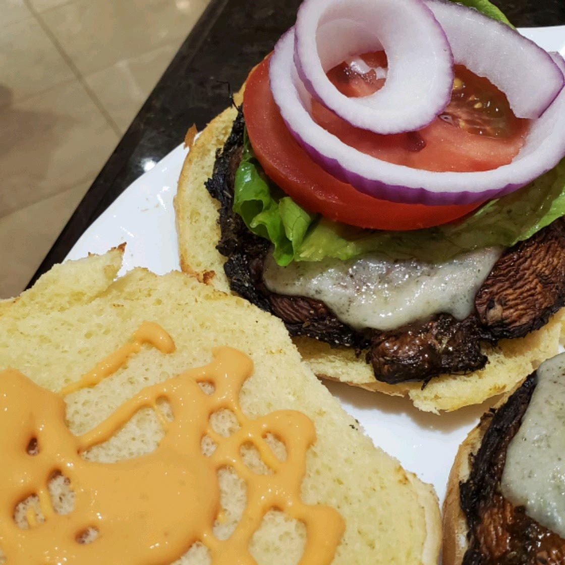 Portobello Mushroom Burgers